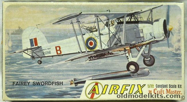 Airfix 1/72 Fairey Swordfish - Craftmaster Issue, 1207-50 plastic model kit